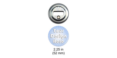 bottle openers different button sizes