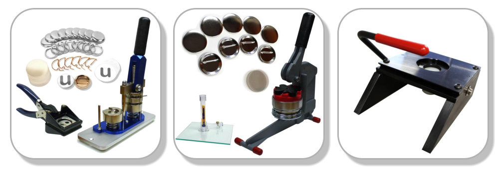 Make your own Buttons, Button Machines, Presses, Button Supplies - www.umakebuttons.com