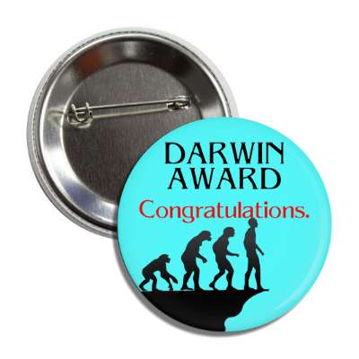 darwin award trophy congratulations winning win first place medal recognition