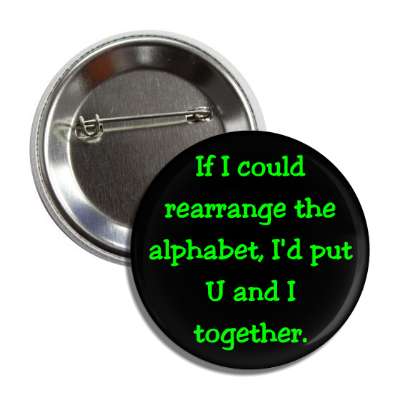 alphabet pick up line button