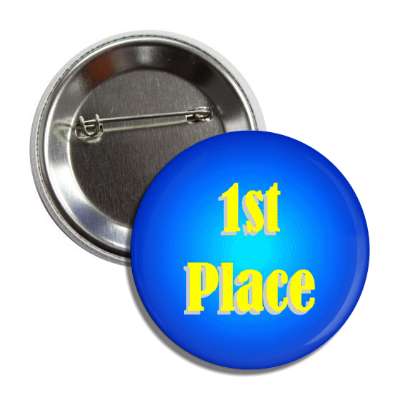1st place blue aqua button