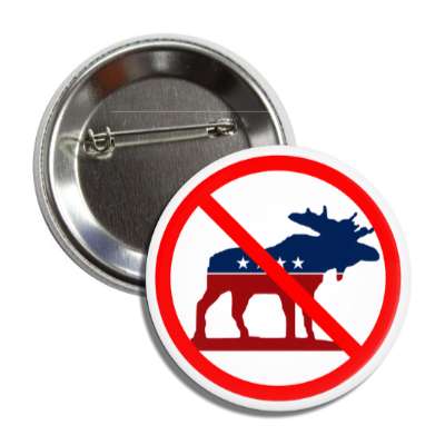 anti progressive party red slash button