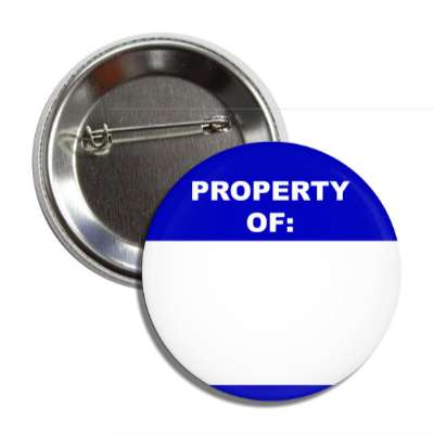blue property of button