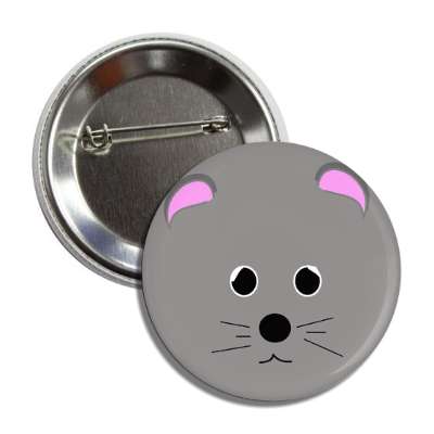 boy mouse whiskers button