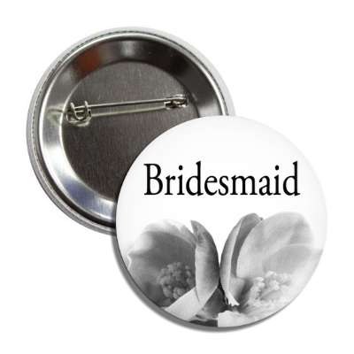 bridesmaid bottom grey flowers button