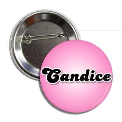 candice female name pink button