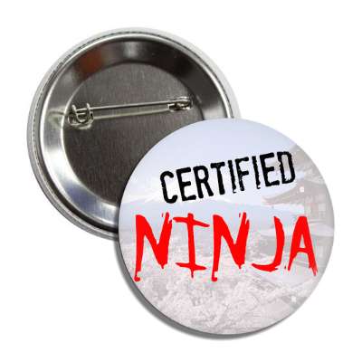 certified ninja button