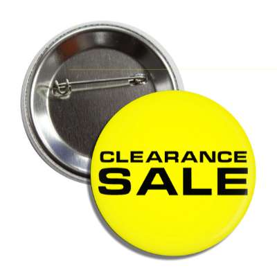 clearance sale pricetag button