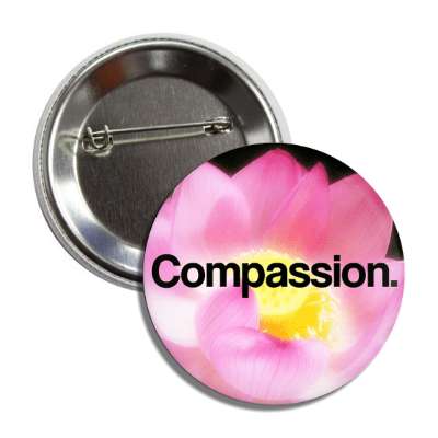 compassion blossom button