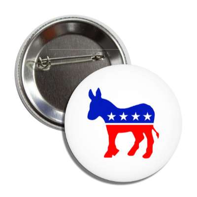 democrat party button