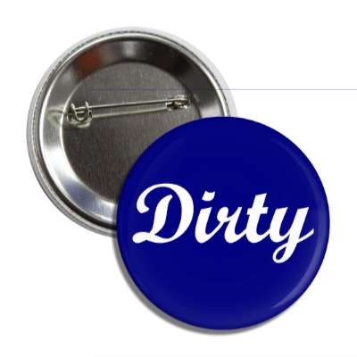 dirty dishwasher blue button