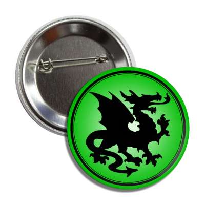 dragon green gradient black button
