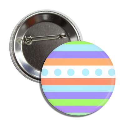 easter egg design lines dots bright multi button