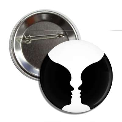 face cup silhouette button