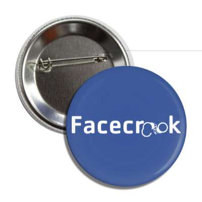 facecrook handcuffs button