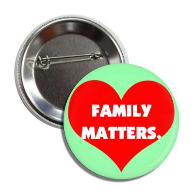 family matters red heart button