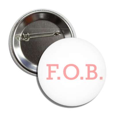 fob friend of bride white pink button