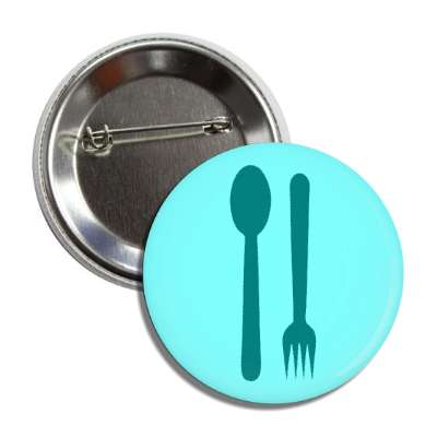 fork spoon silverware button