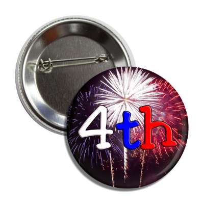 fourth of july fireworks button
