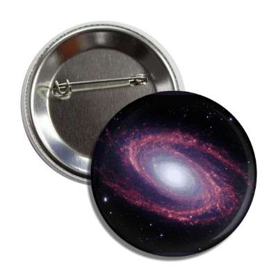 galaxy purple spiral deep space nebula massive button