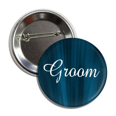 groom blue curtain button