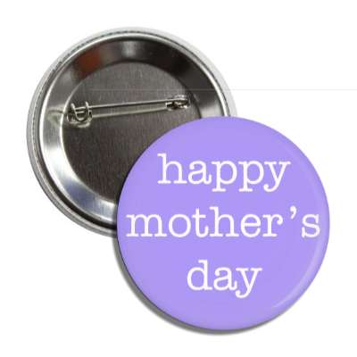 happy mothers day typewriter blue button