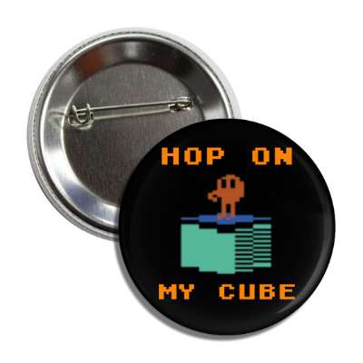 hop on my cube qbert button