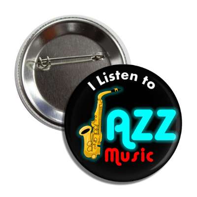 i listen to jazz music button