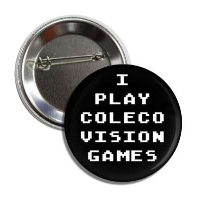 i play colecovision games button