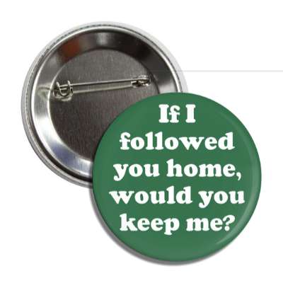 if i followed you home would you keep me button