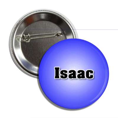 isaac male name blue button