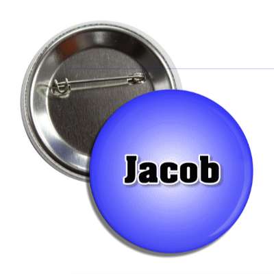 jacob male name blue button
