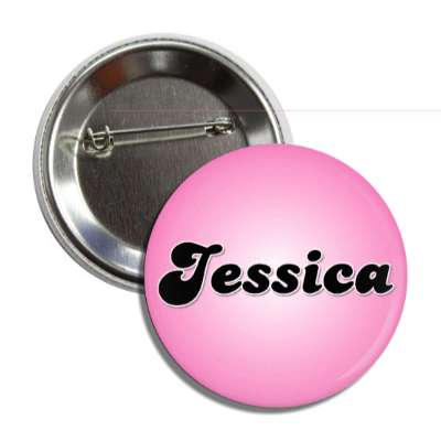 jessica female name pink button