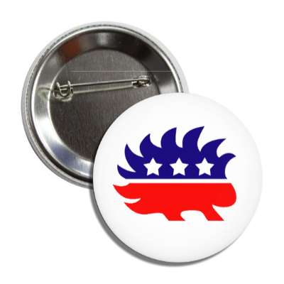 libertarian party porcupine button