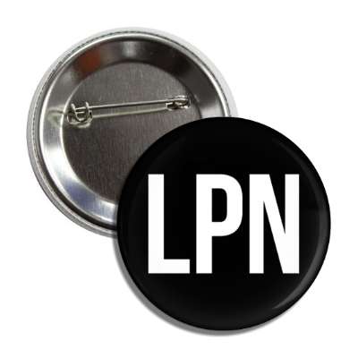 lpn licensed practical nurses black button