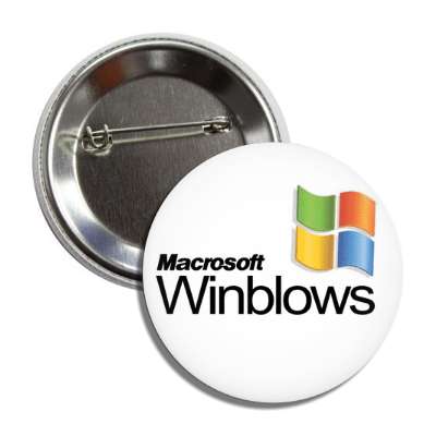 macrosoft winblows button
