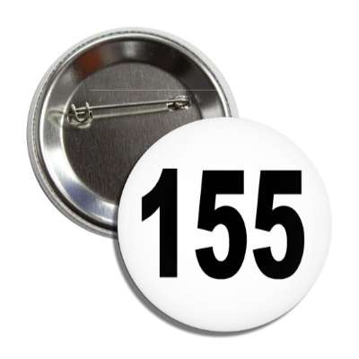 number 155 white black button