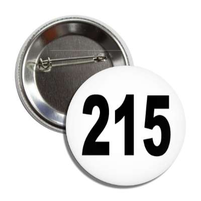 number 215 white black button