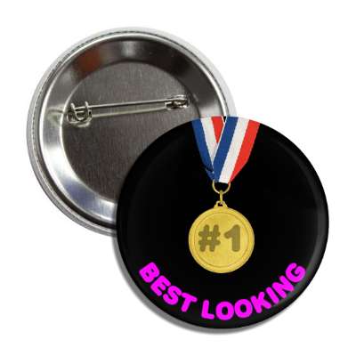 number one best looking medallion button