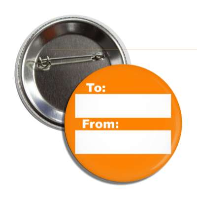 orange to from gift tag button