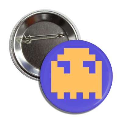 pac man ghost button