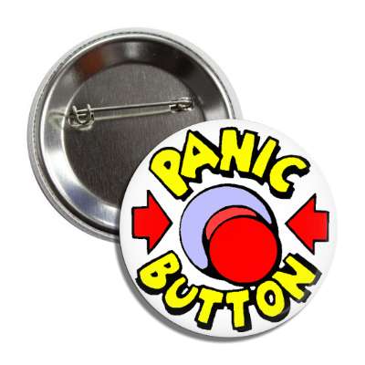 panic button arrows red push button button