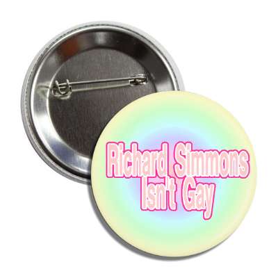 richard simmons button