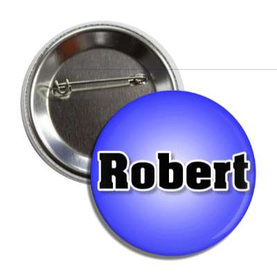 robert male name blue button