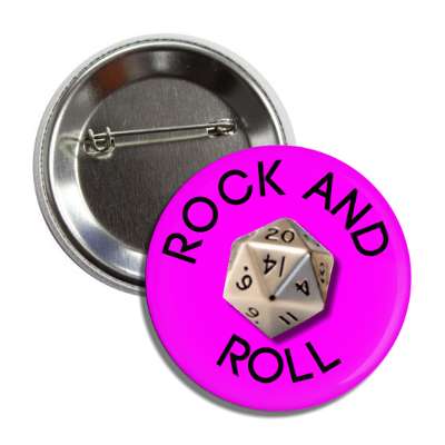 rock and roll button