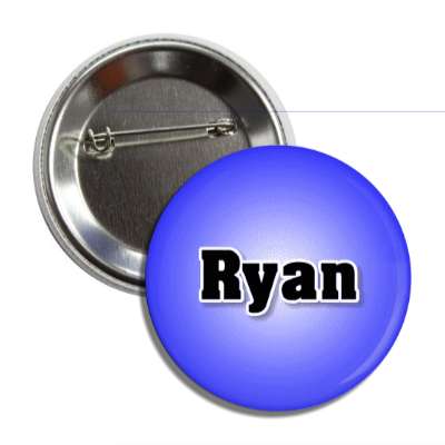 ryan male name blue button