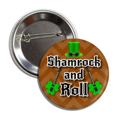 shamrock and roll button