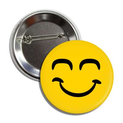 smiley closed eyes dreaming button