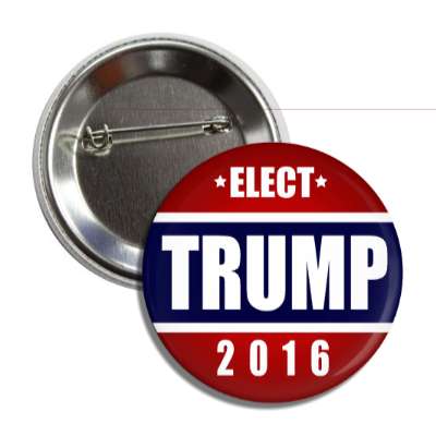 vote trump 2016 dark blue middle red top bottom button