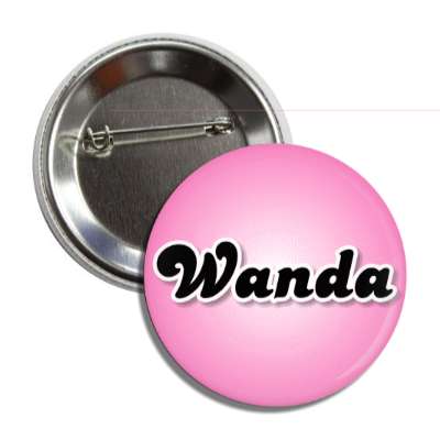 wanda female name pink button